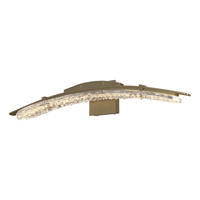 Glissade Vanity Light Soft Gold By Hubbardton Forge