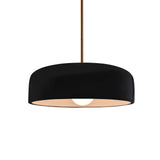 Gloss Black Rigid Stem Kit Ceramic Small Spire Pendant by Justice Design