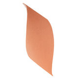 Gloss Blush Wave Ceramic LED ADA Wall Sconce by Justice Design