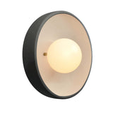 Flush Coupe Ceramic Wall Sconce