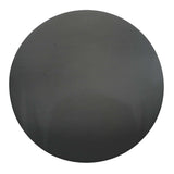 Gloss Gray Large Ceramic Round Backlit Color Temperature Selectable LED Wall Sconce by Justice Design