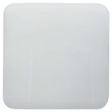 Gloss White Ceramic Small Square Backlit ADA Color Selectable Wall Sconce by Justice Design