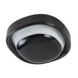 Glossy Black Pebble Wall Sconce by Kuzco Lighting