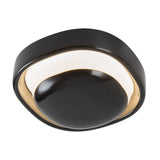 Glossy Black Pebble Wall Sconce by Kuzco Lighting