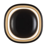 Glossy Black Pebble Wall Sconce by Kuzco Lighting