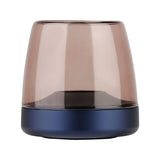 Glow 10 Candle Holder - Cobalt Blue, unlit