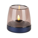 Glow 10 Candle Holder - Cobalt Blue