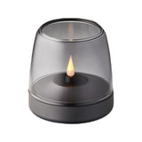 Glow 10 Candle Holder - Smoked Grey