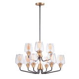 Goblet Multi-Tier Chandelier Bronze / Antique Brass by Maxim Lighting
