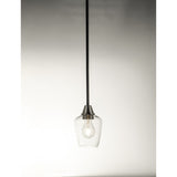 Goblet Pendant Black / Satin Nickel by Maxim Lighting