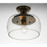 Goblet Semi-Flush Mount Bronze / Antique Brass by Maxim Lighting