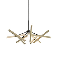 Champagne Gold Konnect Chandelier P10 by Seed Design