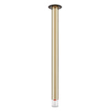Gold Small A-Tube Nano Swing Ceiling Light by Lodes