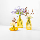 Golden Yellow Un Fiore Vase 19 by Zafferano