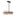 Gossamer LED Linear Suspension, shown in Black, Soft Gold, by Hubbardton Forge