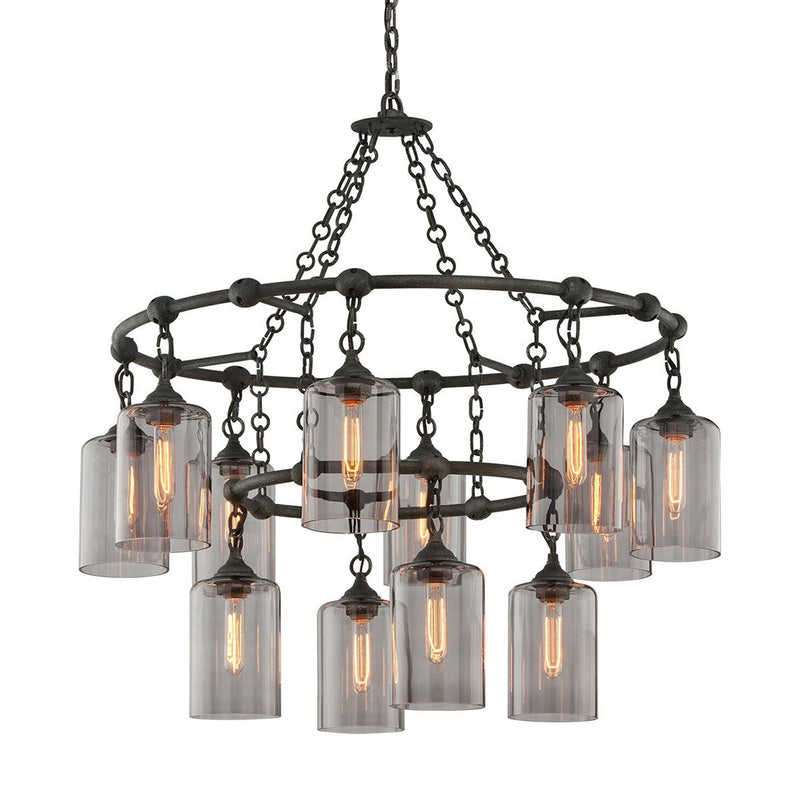 Gotham Chandelier - 12-Light by Troy Lighting