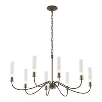 Grace 8-Arm Chandelier in Bronze by Hubbardton Forge