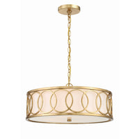 Graham Chandelier 18'' Antique Gold