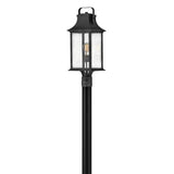 Grant Large Post Mount Lantern - Textured Black - by Hinkley