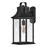 Grant Wall Mount Lantern - Textured Black - by Hinkley