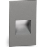 Graphite on Aluminum WL-LED200 Endurance Step And Wall Light by WAC Lighting