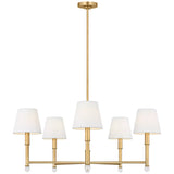 Greard Chandelier Small By Visual Comfort Studio - Front View