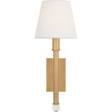 Greard Wall Sconce — White Linen, Gild | Gild