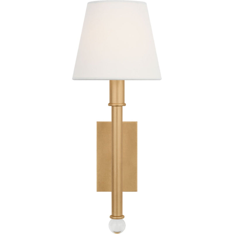 Greard Wall Sconce — White Linen, Gild | Gild