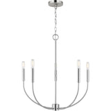 Greenwich Chandelier — 24 1/8", Brushed Nickel