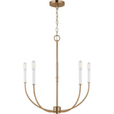 Greenwich Chandelier — 24 1/8", Satin Brass