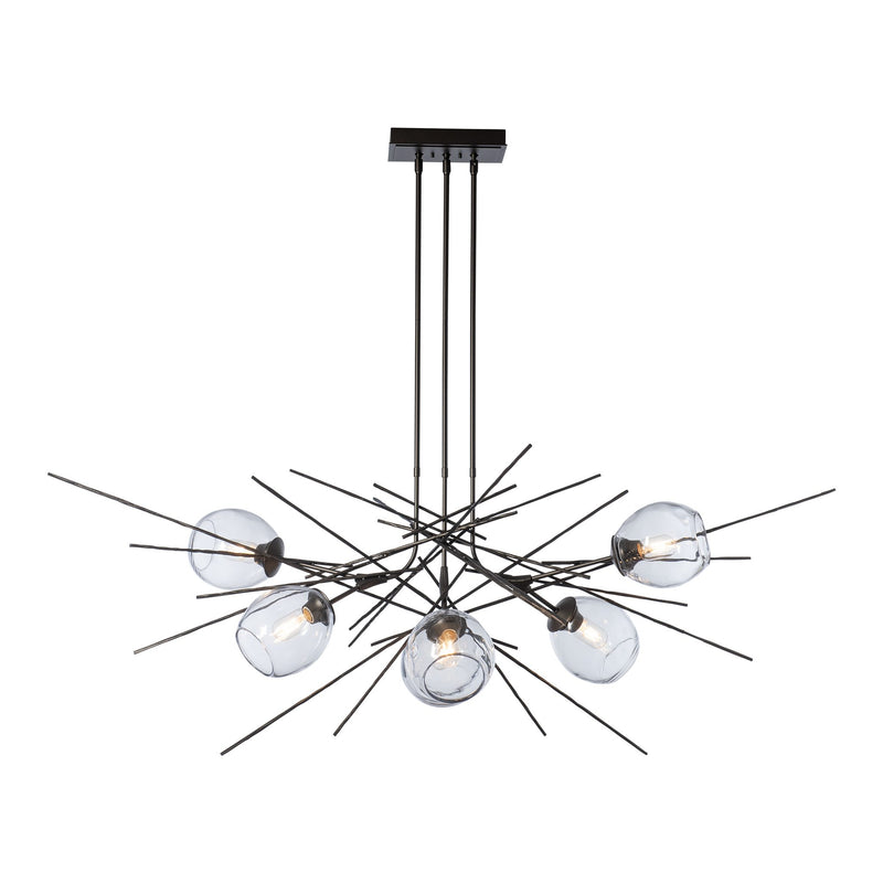 Griffin Pendant, shown in Oil Rubbed Bronze, by Hubbardton Forge