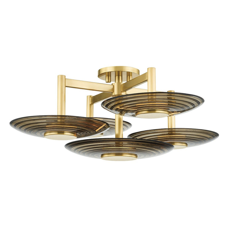 Griston Semi Flush - 5-Light by Hudson Valley