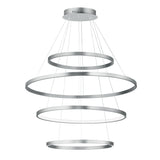 Groove 4-Tier LED Pendant 5CCT Select by ET2 - Brushed Aluminum