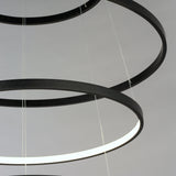 Groove 4-Tier LED Pendant WiZ by ET2 - Black