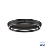Groove LED Flush Mount WiZ by ET2 - Black