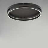 Groove LED Flush Mount WiZ by ET2 - Black