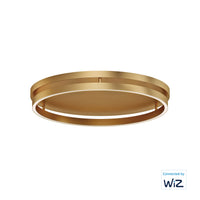 Groove LED Flush Mount WiZ by ET2 - Gold