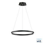 Groove WiZ Groove LED Pendant WiZ by ET2 - 23.5 Inch Black
