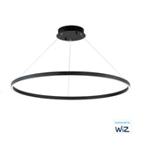 Groove WiZ Groove LED Pendant WiZ by ET2 - 39.5 Inch Black
