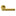 Gryps Door Lever in Satin Gold by Colombo Design