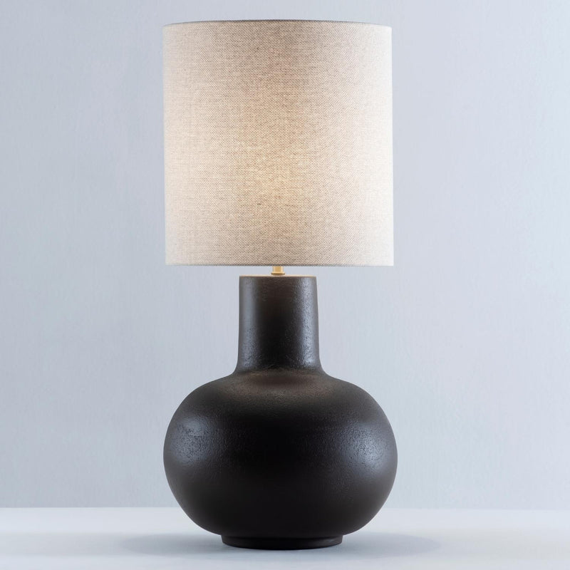 Guaruja Table Lamp By Geo Contemporary, Color: Coffee
