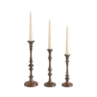 Guilles Set of Three Candle Holders By Renwil