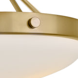 Gus Semi-Flush Mount Gold By Lark Living  - Detailed View1
