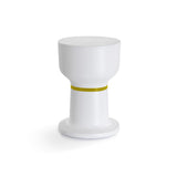 Pa.He.Ko Side Table - He, White, Mustard Ring