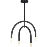 Hadden Chandelier — 27 1/2", Midnight Black