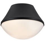 Haddie Flush Mount Black By Lark Living - Front View 1