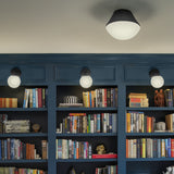 Haddie Flush Mount Black By Lark Living - Lifestyle View