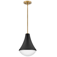 Haddie LED Pendant Light Black By Lark Living