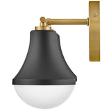 Haddie LED Vanity Light 3 Lights Black By Lark Living - Side View3