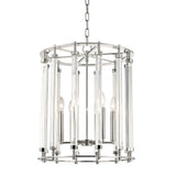 Haddon Lantern - 18 Inch - Polished Nickel by Hudson Valley